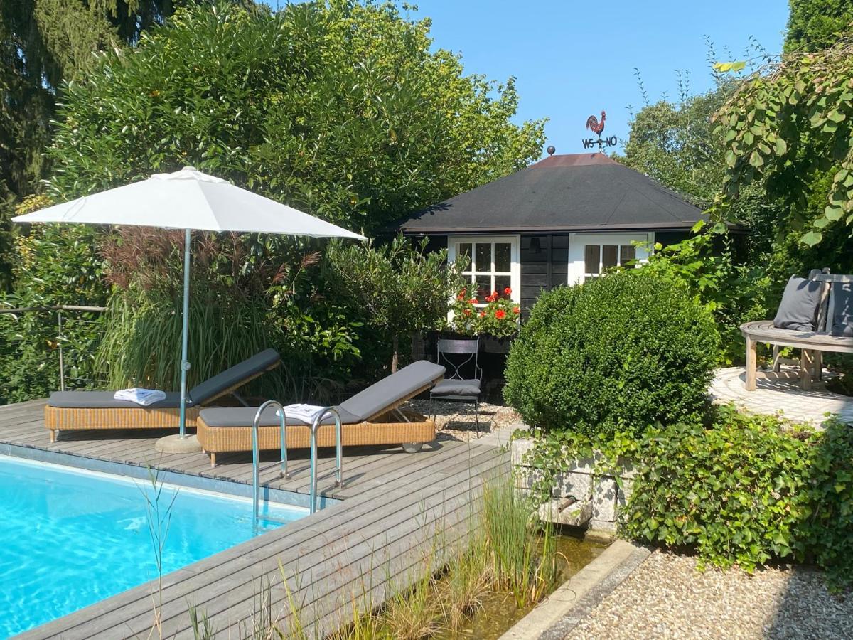 Landhaus Am Plattenbichl - Luxus Apartment Mit Privat-Pool Und Sauna - Im Sommer Bergbahn Inklusive Oberstdorf Exteriör bild