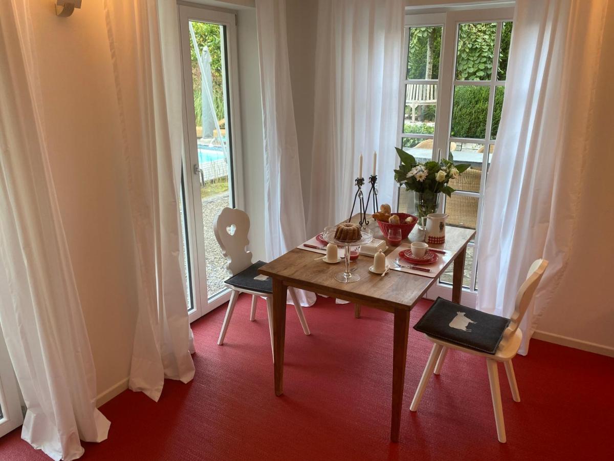 Landhaus Am Plattenbichl - Luxus Apartment Mit Privat-Pool Und Sauna - Im Sommer Bergbahn Inklusive Oberstdorf Exteriör bild