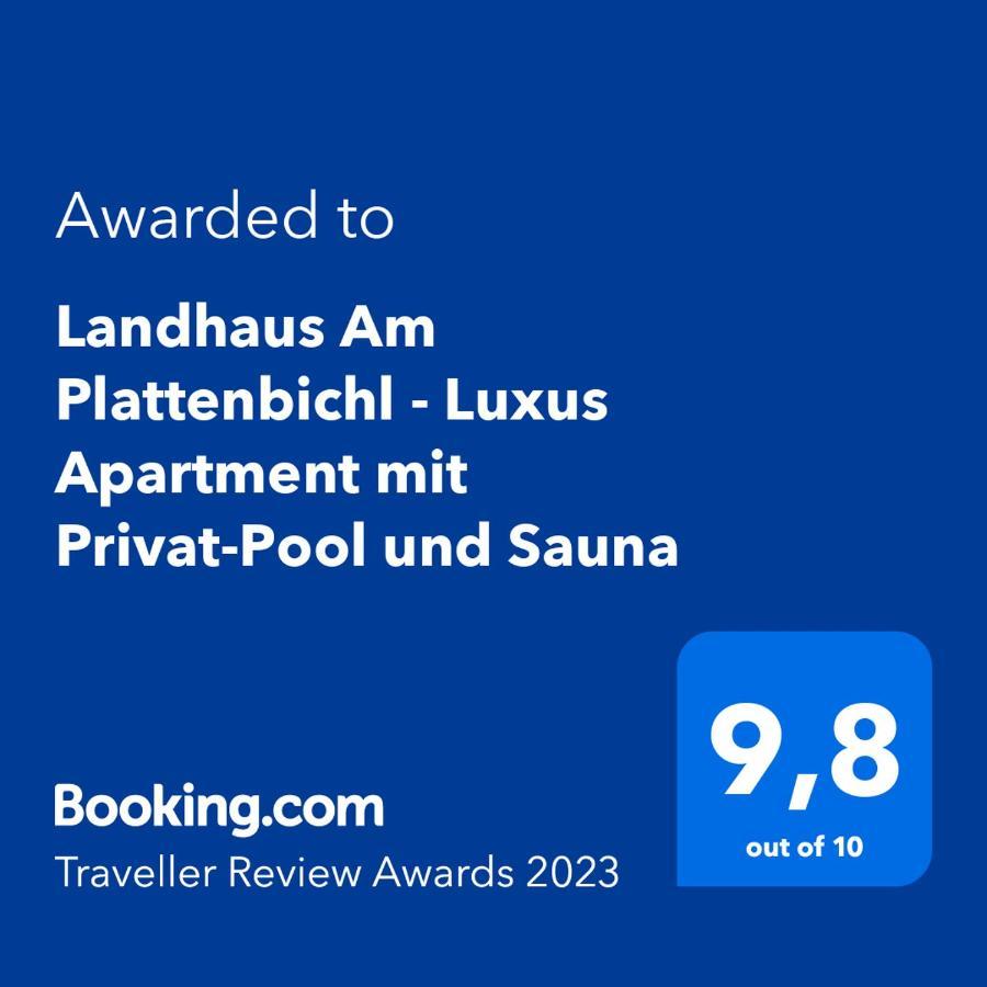 Landhaus Am Plattenbichl - Luxus Apartment Mit Privat-Pool Und Sauna - Im Sommer Bergbahn Inklusive Oberstdorf Exteriör bild